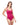 Tutti Frutti Shirred Peasant One Piece Swimsuit - Time Out Clothing