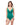 Tutti Frutti Tie Front Underwire V-Neck One Piece - Time Out Clothing